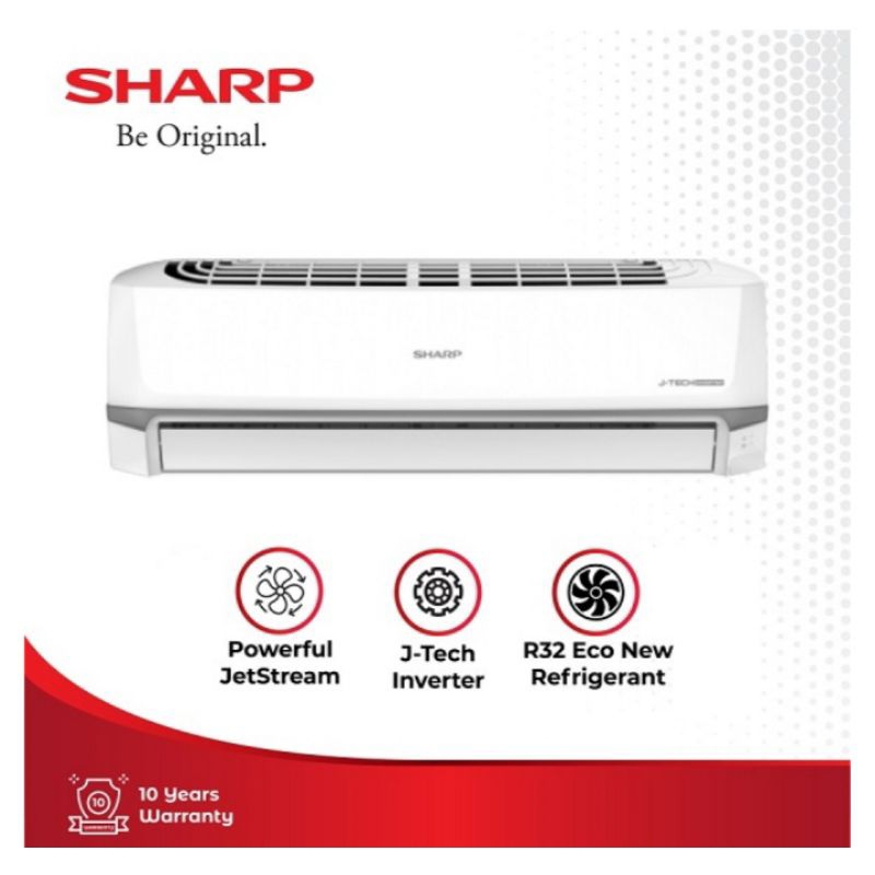 AC Sharp Inverter 1/2 PK AHX6ZY Thailand Unit Only