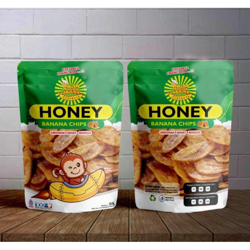

HONEY BANANA CHIPS 50GR - 120GR