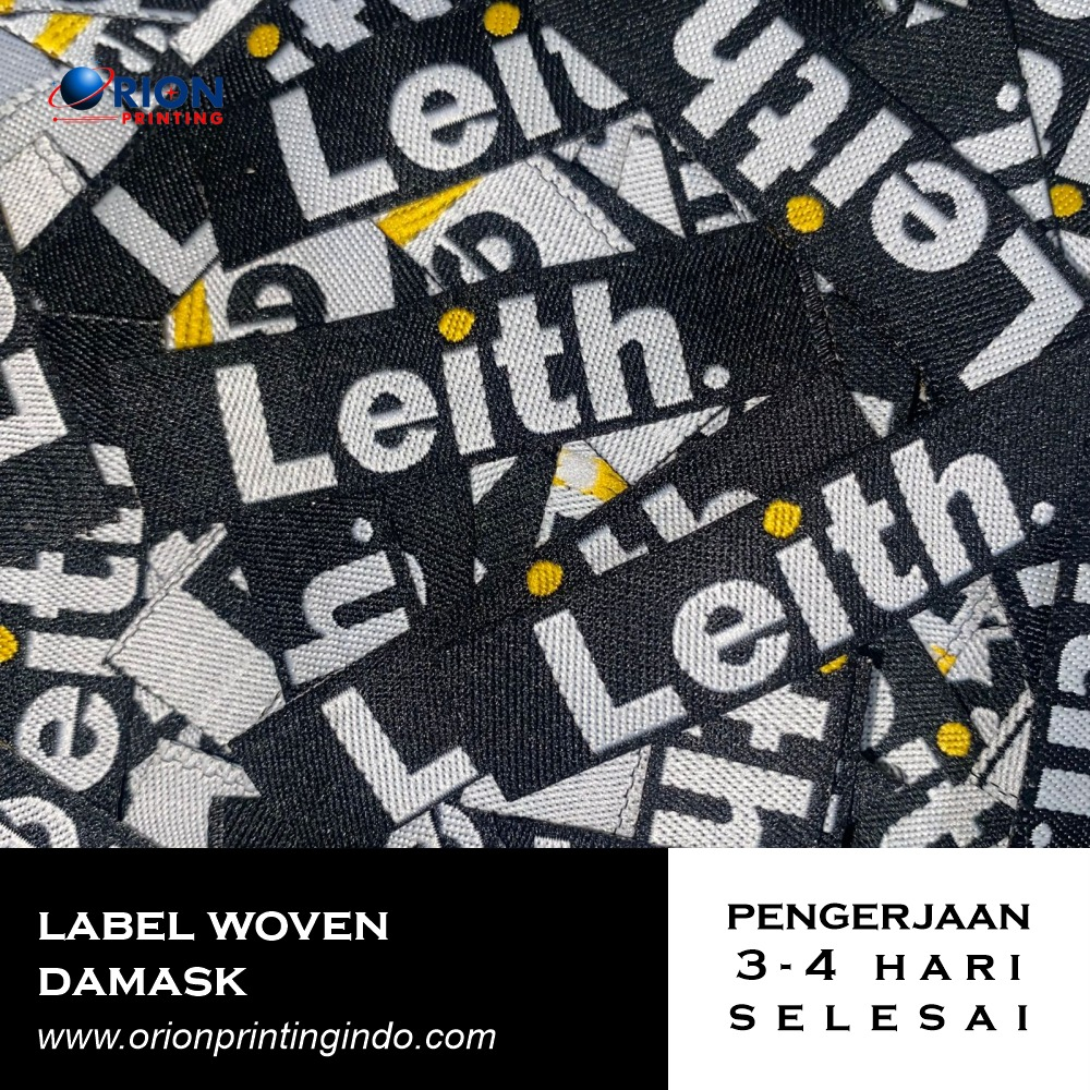 

label woven LEITH