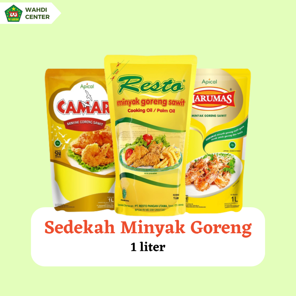 

Minyak Goreng 1 Liter untuk Yatim - Wahdi Official