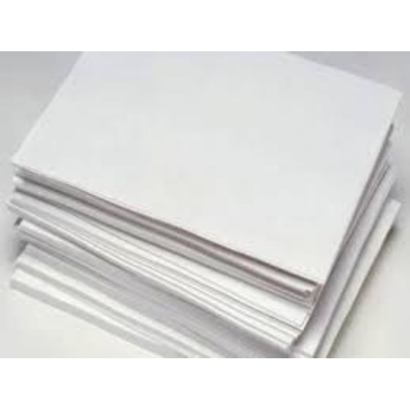 kertas bc putih 150gram isi 100 ukuran f4