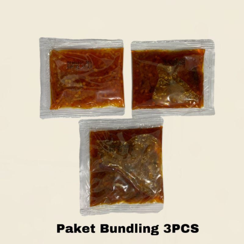 

Paket Bundling isi 3pcs Sambal 30gr