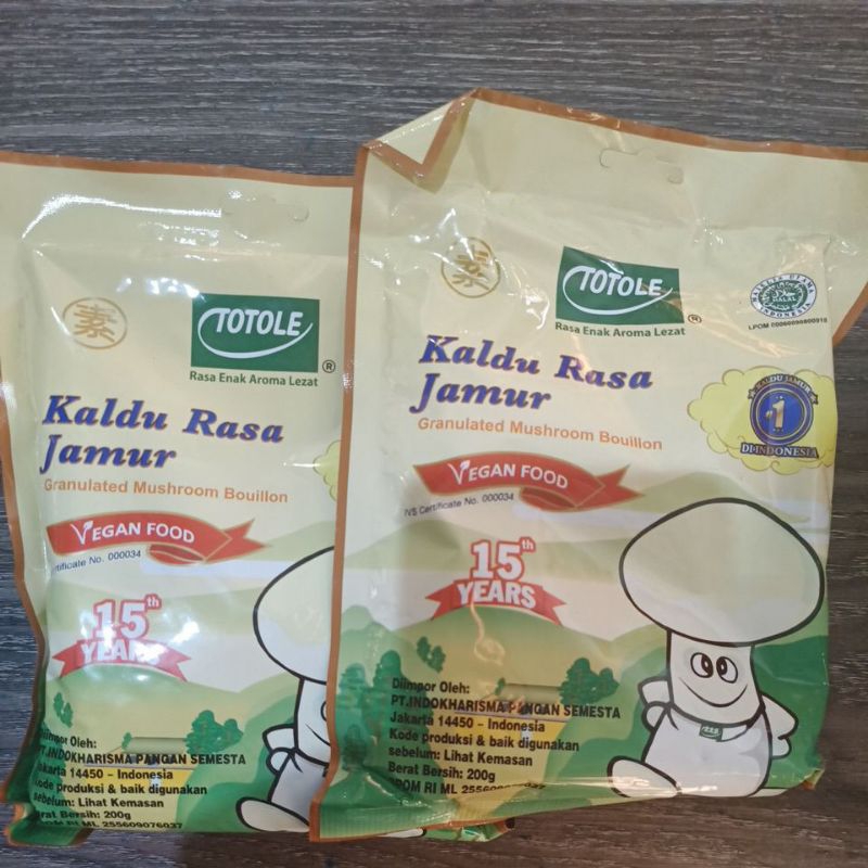 

Totole Kaldu Jamur 200gram / Vegan food micin penambah rasa tambahan / Enak dan Halal