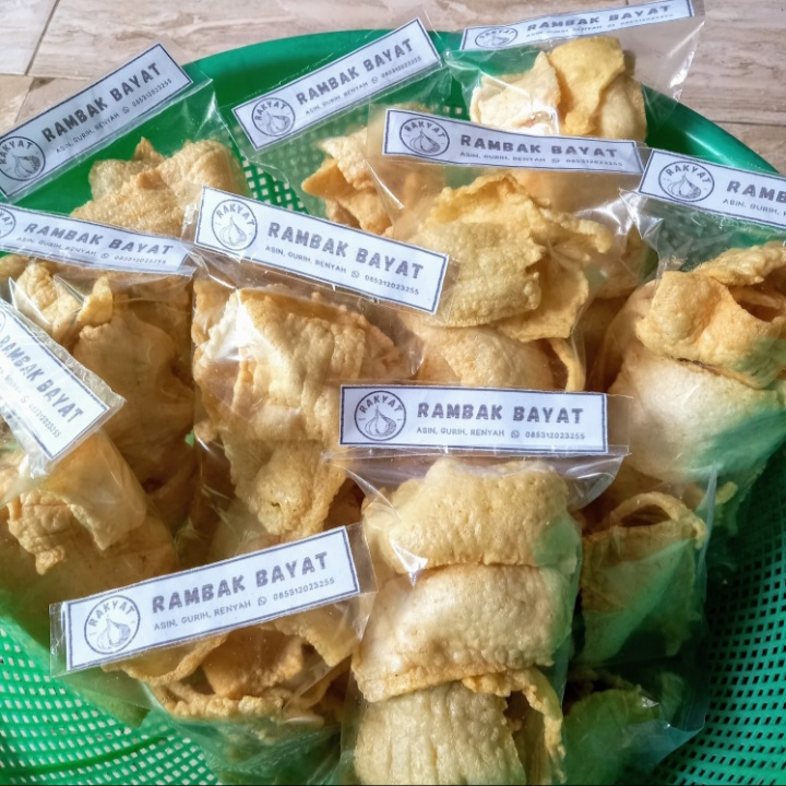 

KERUPUK BAWANG GURIH ASIN KHAS OLEH-OLEH KLATEN