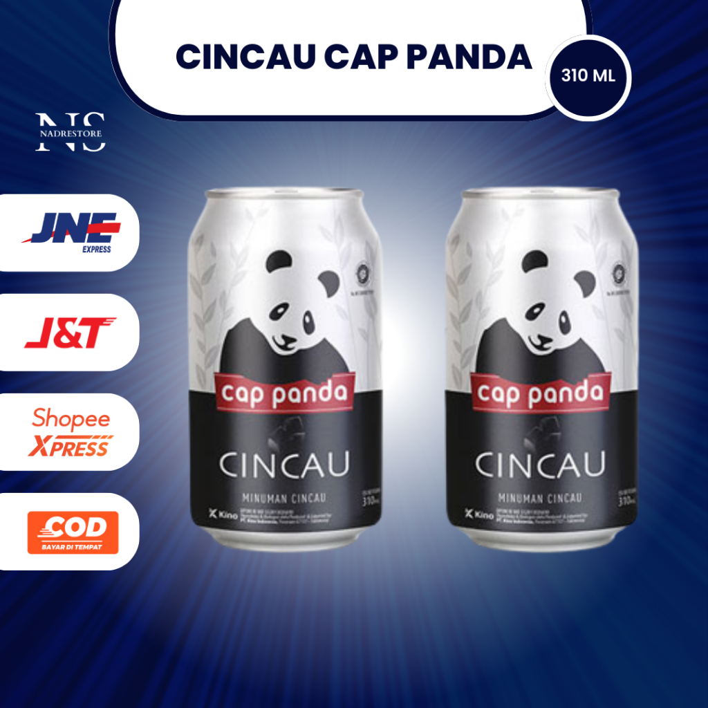 

CINCAU CAP PANDA GRASS JELLY DRINK KALENG 310 ML