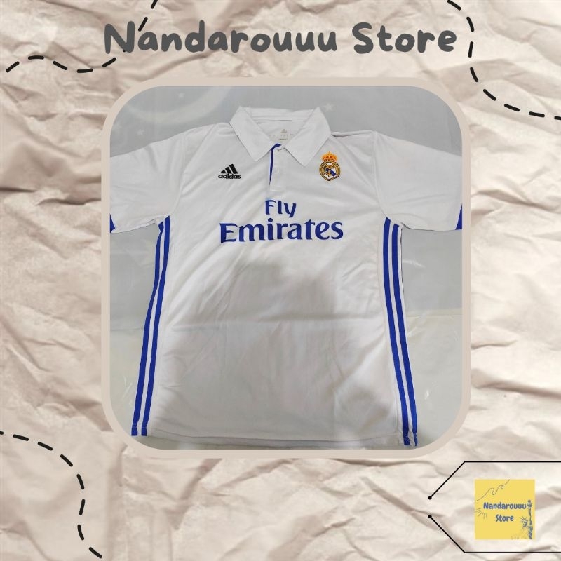 Jersey Real Madrid FC || Jersey Thrift (Second)