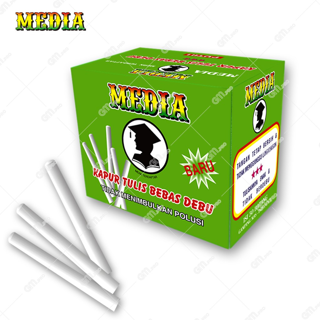

Kapur Tulis Media Putih / Kapur Tulis / Kapur Putih / Kapur Tulis Warna