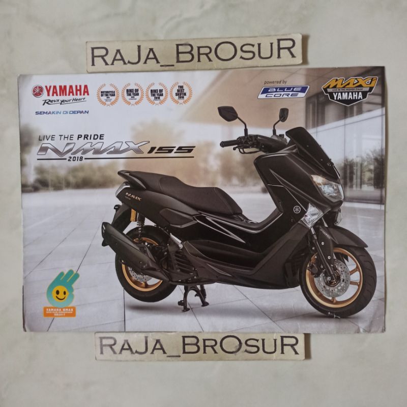 Poster brosur katalog leaflet Yamaha NMAX/N MAX155 2017-2018