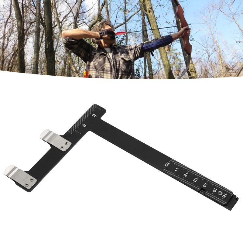 Fismil T - Scale Bow Square Fismil Elong T Gauge Fismil Panahan Topoint T Gauge / T Scale Penggaris