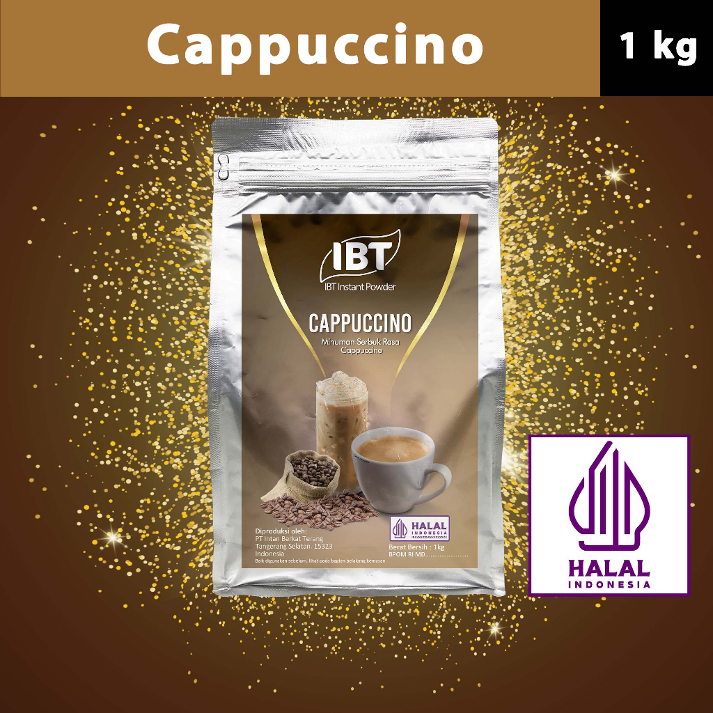 

Bahan Minuman Bubuk Rasa Cappuccino Serbuk Instant IBT Drink Powder