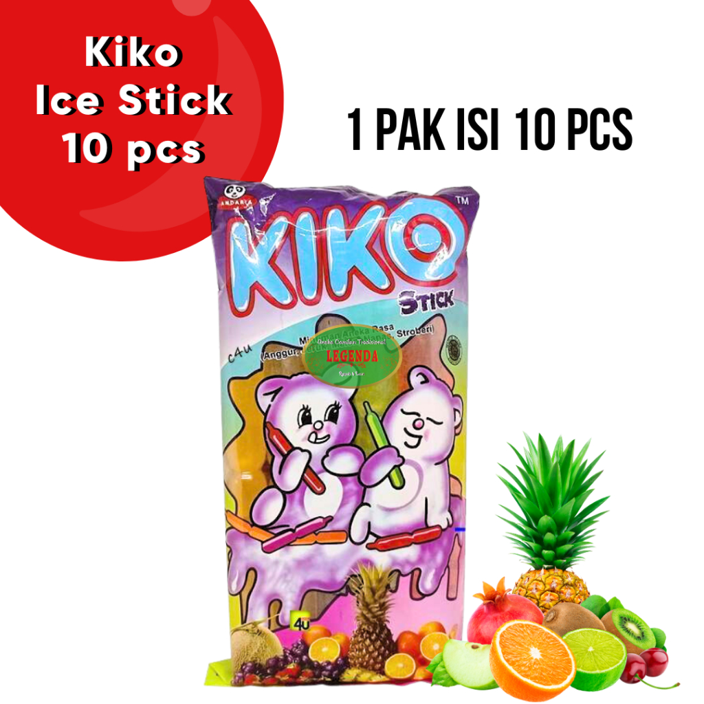 

Kiko Ice Stick isi 10x50ml bon bon aneka rasa