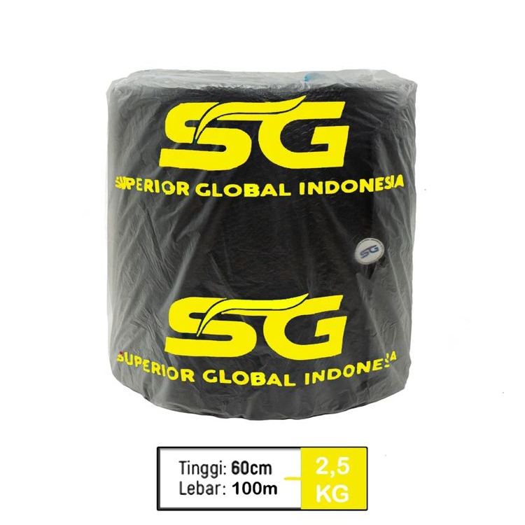 

Bubble Wrap 60 cm x 100 m - 2,8Kg Hitam