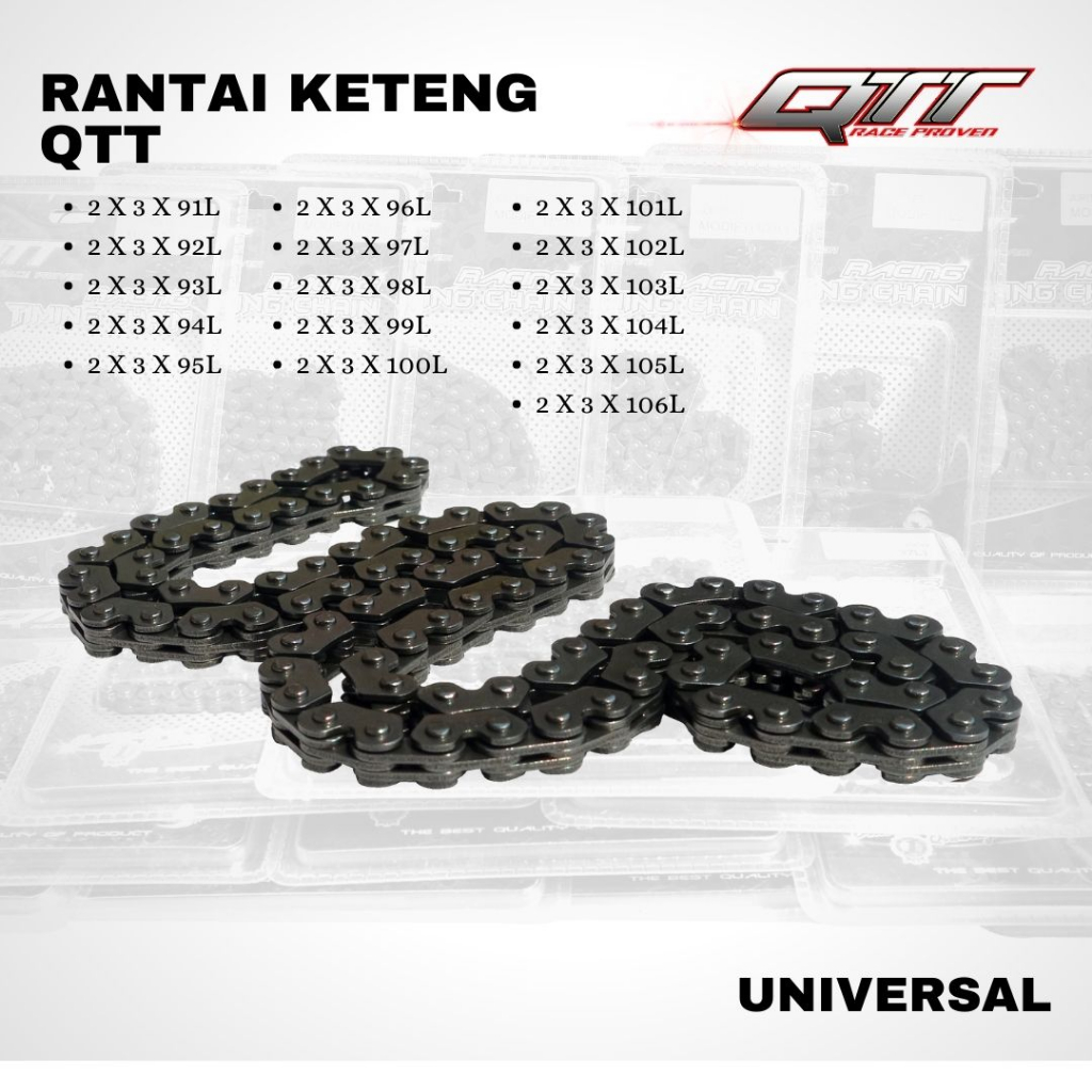 Rantai keteng Kamprat QTT Mx king TIGER NMAX 91 92 93 94 95 96 97 98 99 100 101 102 103 104 105 106