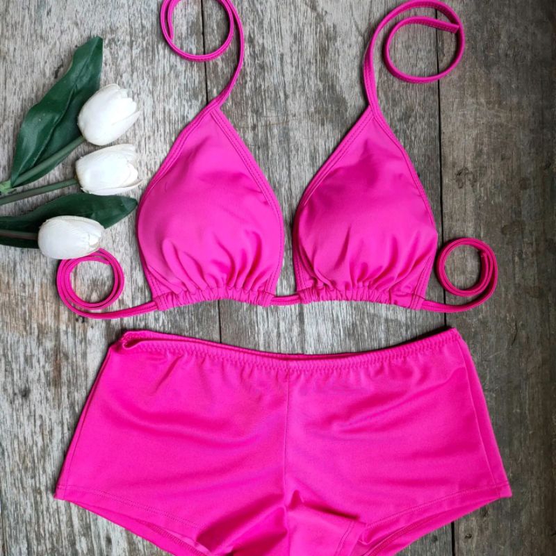 Baju renang wanita bikini boxer baju renang sexy