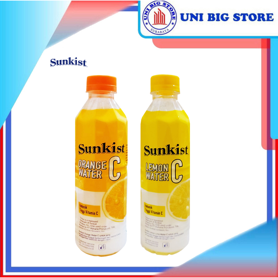 

Sunkist Lemon | Orange Water C Drink 330 ml Minuman Isotonik Vit C