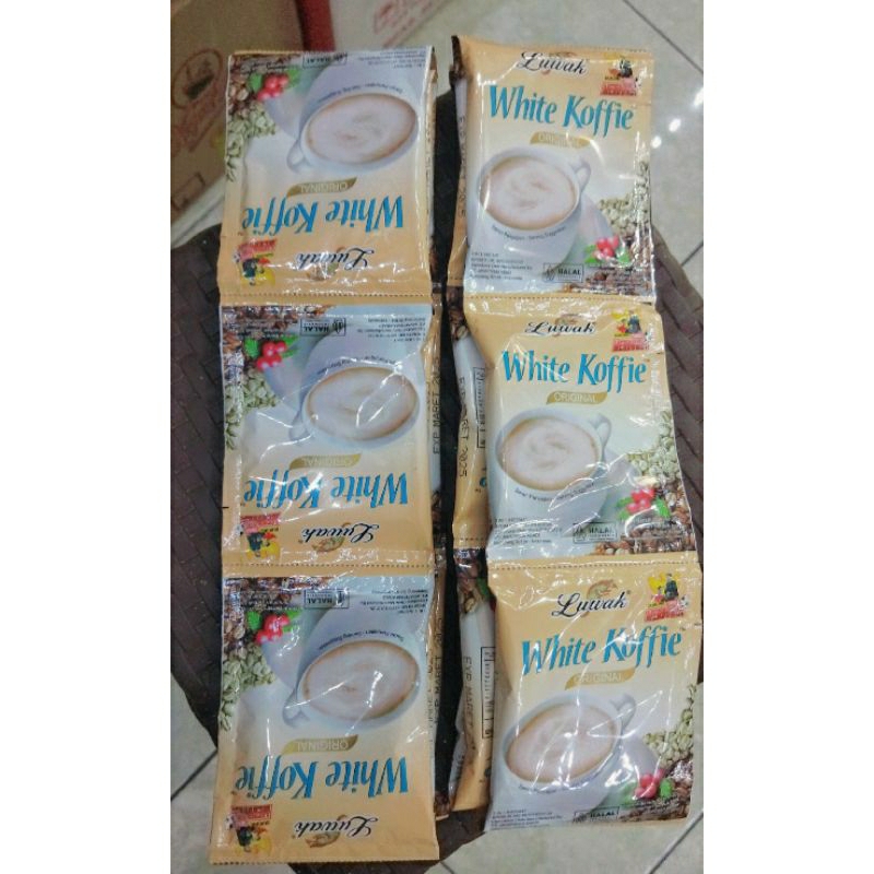 

kopi luwak white coffee/renceng