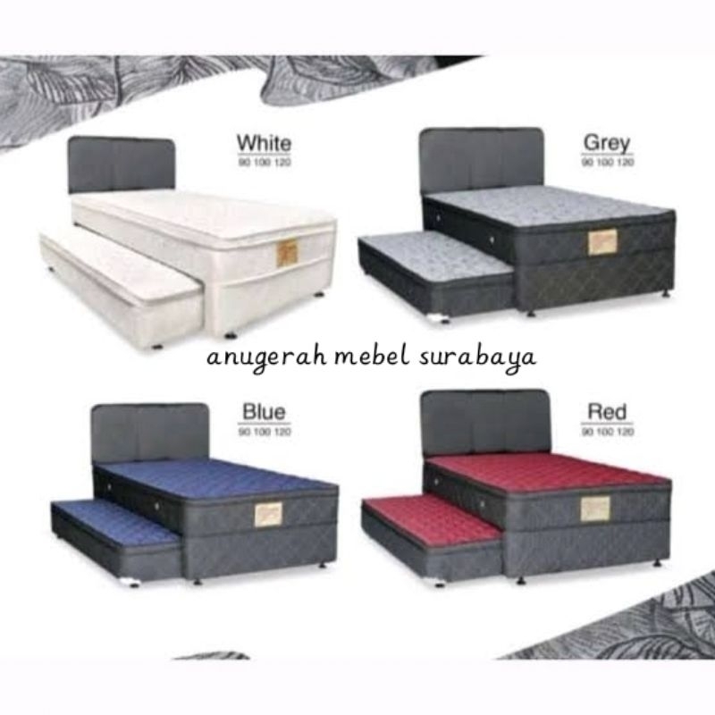 Set Springbed Sorong 2 in 1 Diamond Bella [SURABAYA & SIDOARJO]