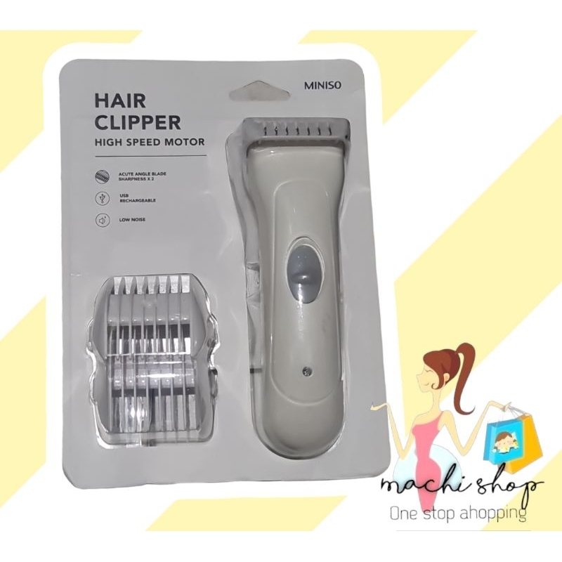 Hair clipper miniso putih