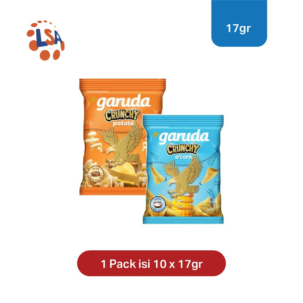 

Garuda Crunchy Pack isi 10 - 17 gram