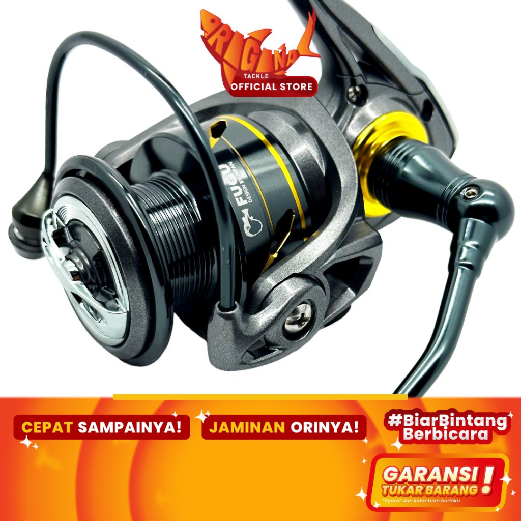 Reel Spinning Fugu Eiji Graphite 1000 2000 3000