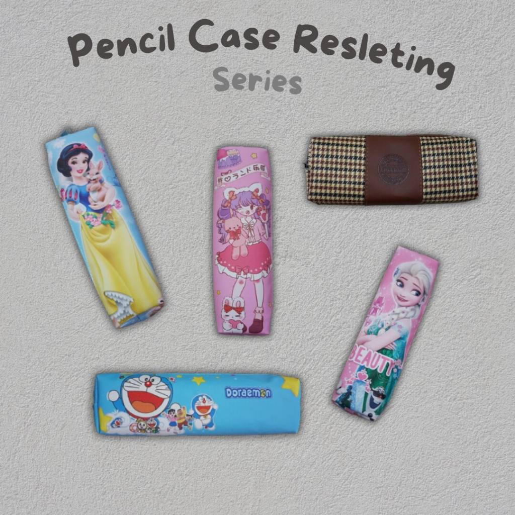 

[PCS] KOTAK PENSIL KAIN / TEPAK PENSIL RESLETING FANCY SERIES