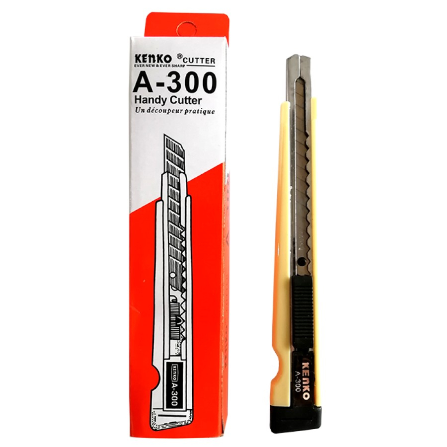

KENKO - Cutter Kecil - Cutter Besar A-300 L 500 Auto Lock - Pcs