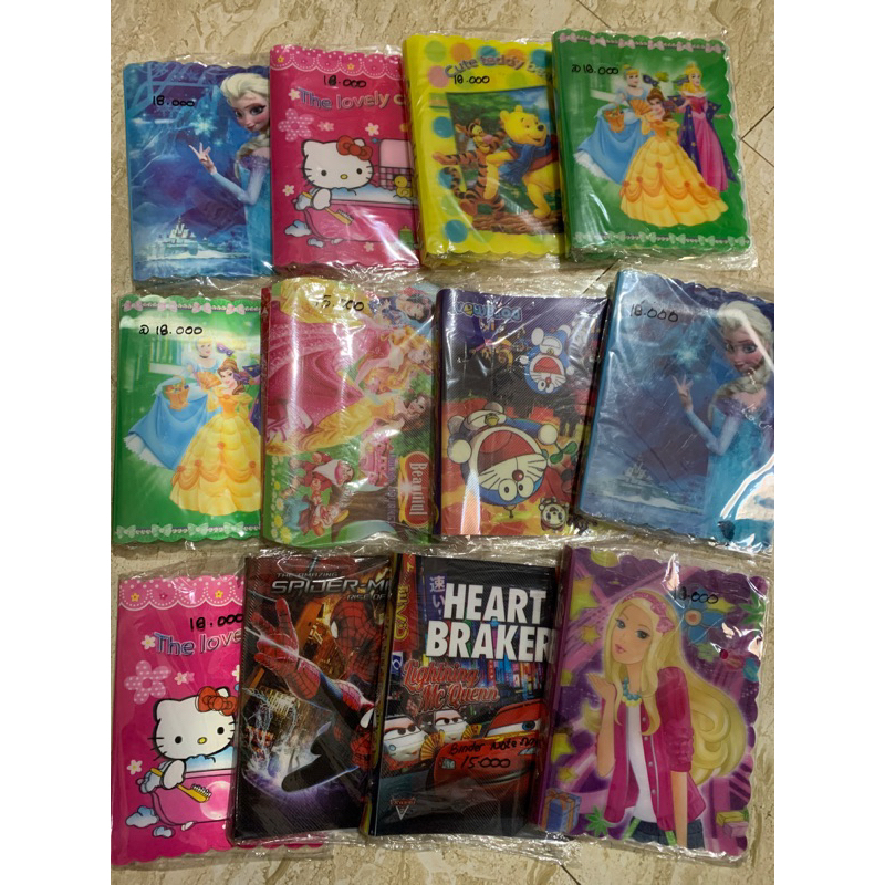 Map Binder Kecil Karakter