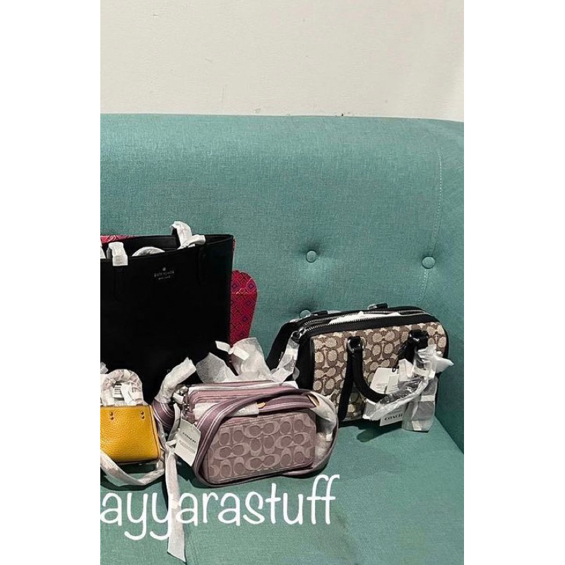 Coach Ruby 25 Jacquard Satchel (pelunasan)