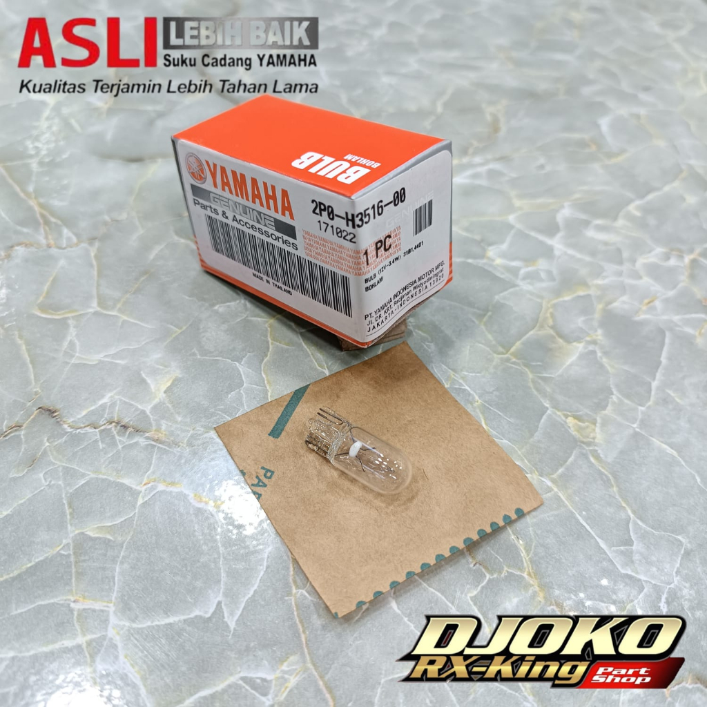 Bohlam Lampu Panel Speedometer Lampu Senja Yamaha F1ZR Force 1 Alfa Sigma Crypton RX King Scorpio Vi