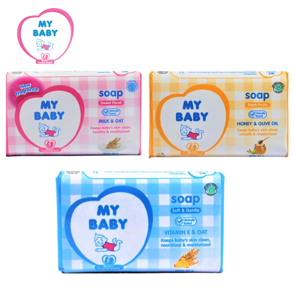 My Baby Soap 60gr | Sabun Batang Bayi