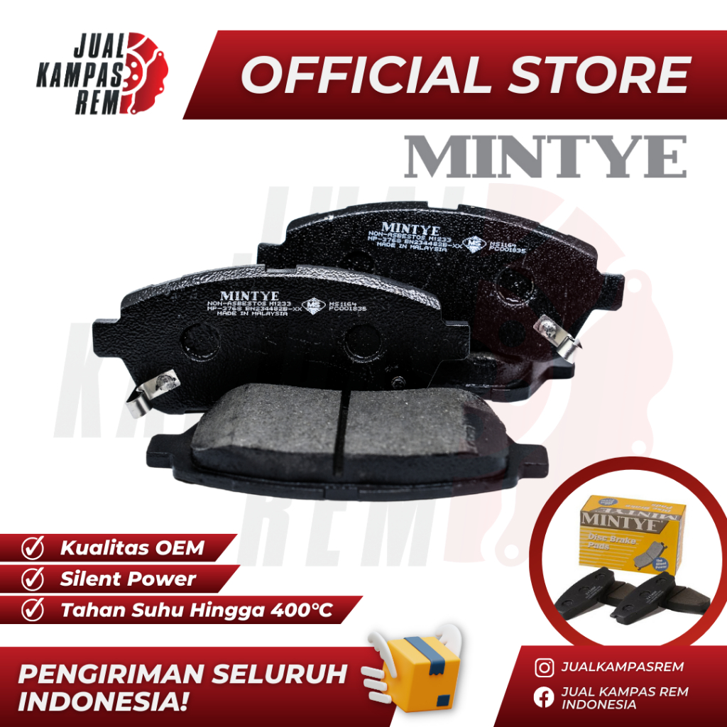 Brake Pads Kampas Rem Depan SUZUKI ERTIGA (2012 - Up)