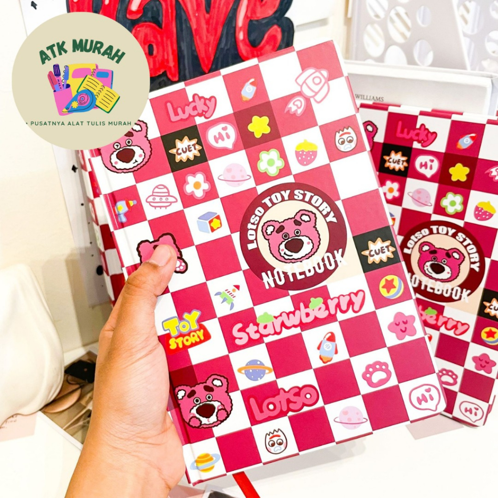 

BUKU HARDCOVER B5 LOTSO TERMURAH COD LUCU IMUT KADO UNIK ALAT-ALAT SEKOLAH AESTHETIC KOREA ORIGINAL