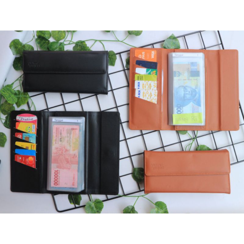YUME PROJECT Vol.2 Dompet Belanja Pintar Hemat Disiplin Pos Keuangan Wallet Organizer Card Holder Pr