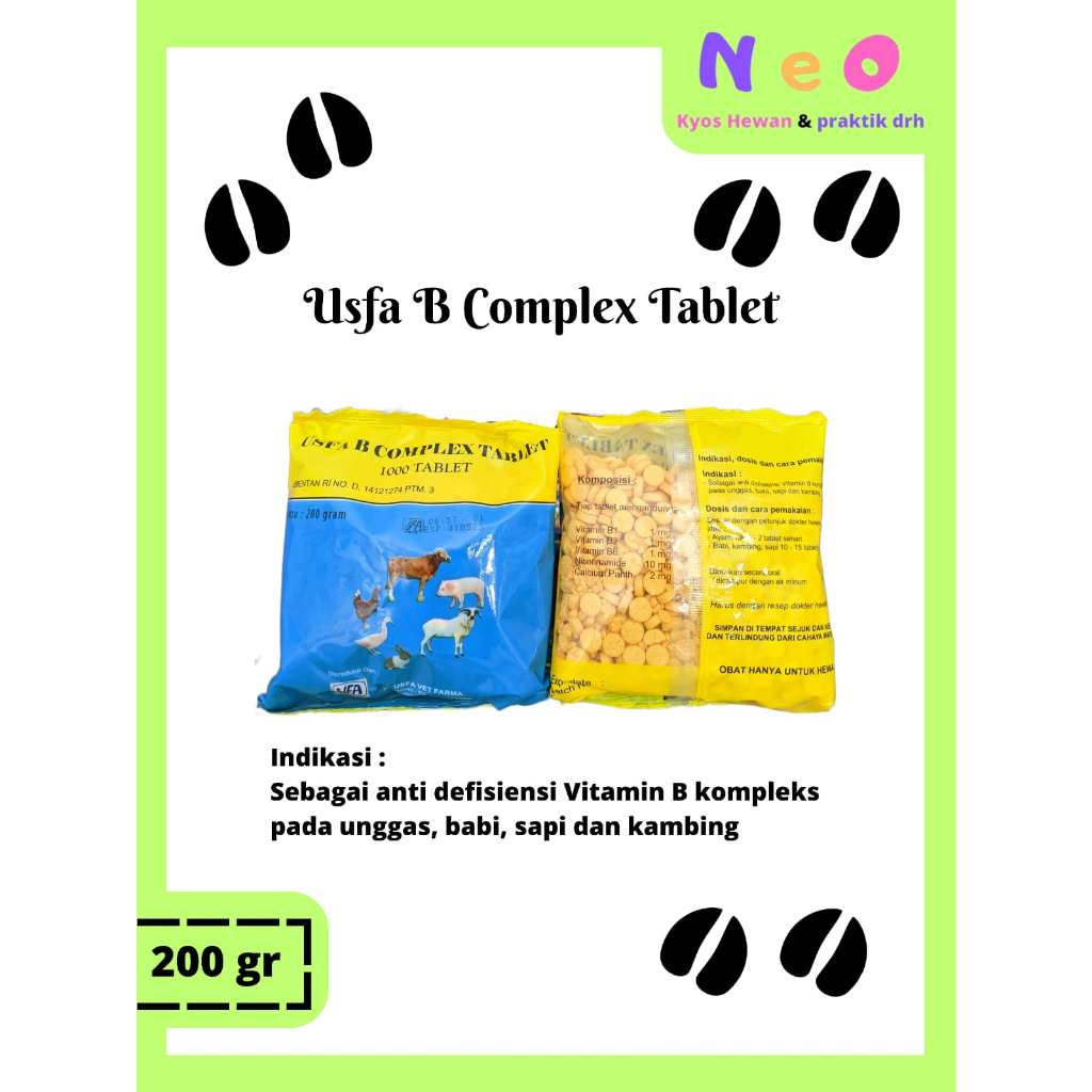 Usfa  B Complex Tablet