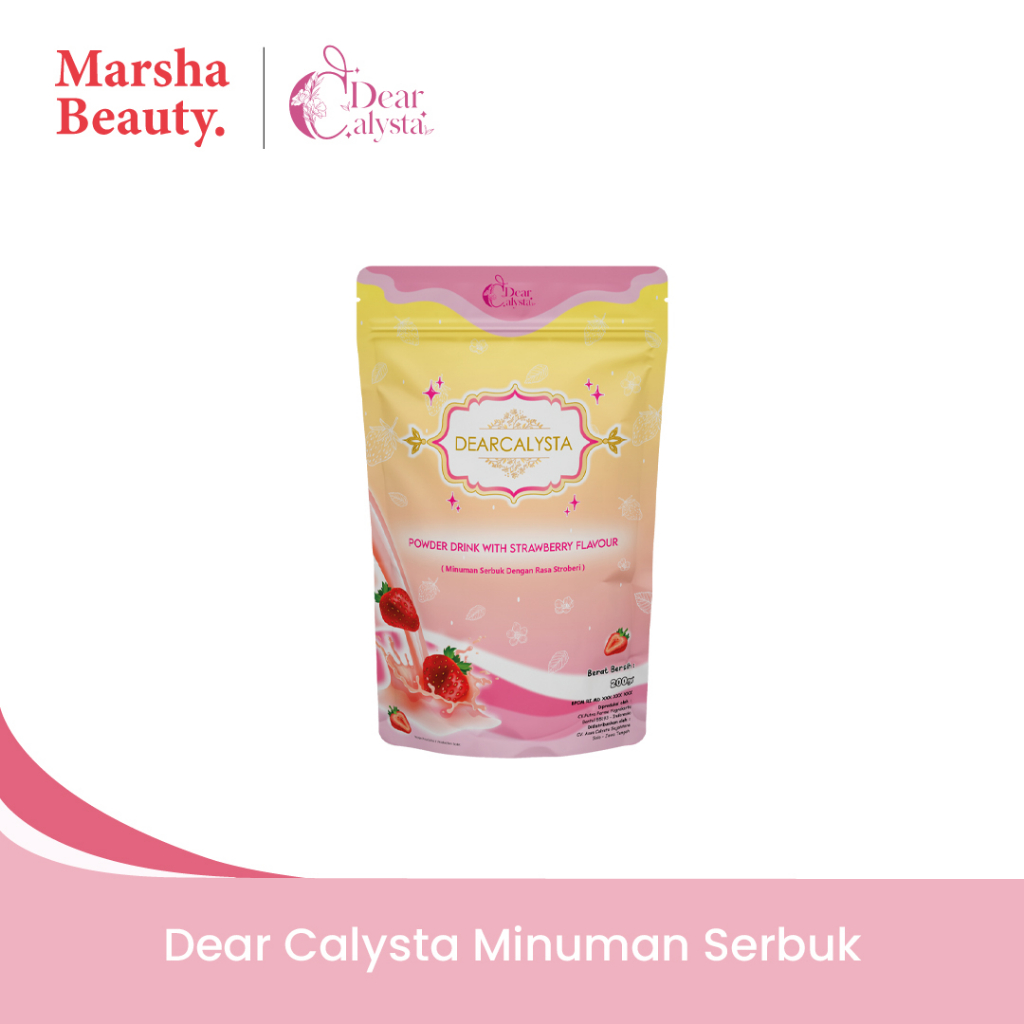 

[Giveaway] Dear Calysta Minuman Serbuk Rasa Stroberi