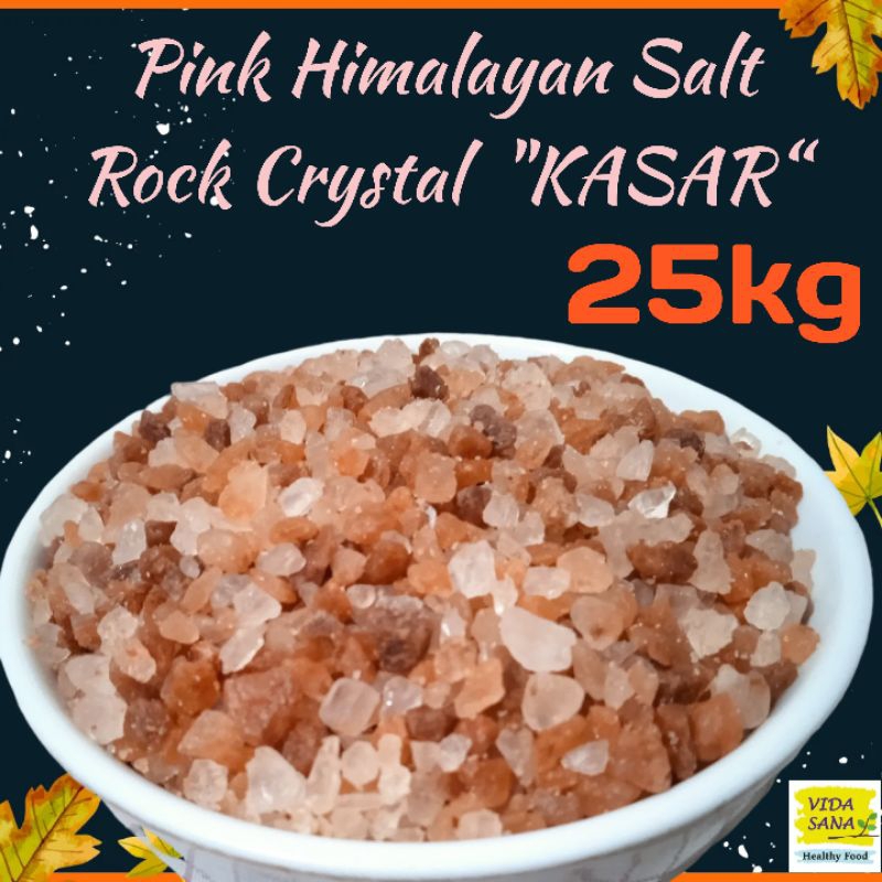 

Pink Himalayan Rock,Garam Himalaya Kasar From PAKISTAN 25kilo