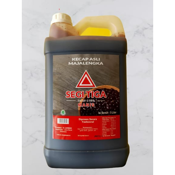

Kecap SEGITIGA Manis - Jerigen 5 Liter