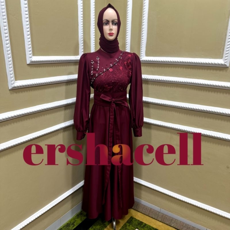 Gaun alia cocok untuk kondangan pesta pernikahan lamaran dress model simple