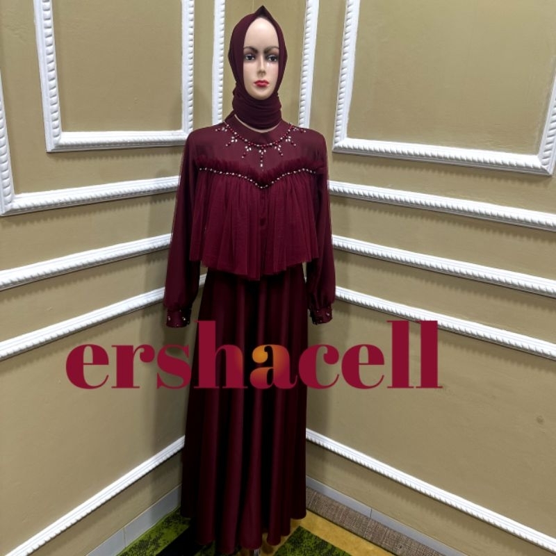 Gaun aziza dress kondanga pesta pernikahan lamaran model simple