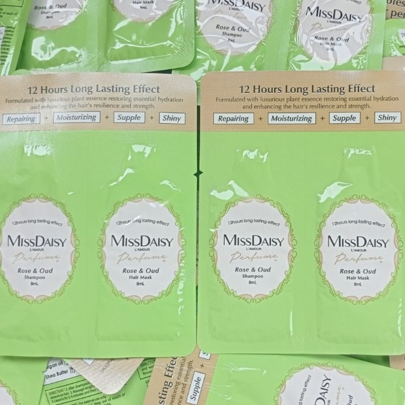 Miss Daisy Shampoo & Hair Mask Anti Ketombe Travel Size 8ml