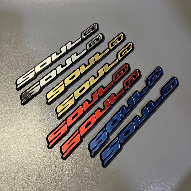 Emblem Akrilik MIO SOUL GT acrylic