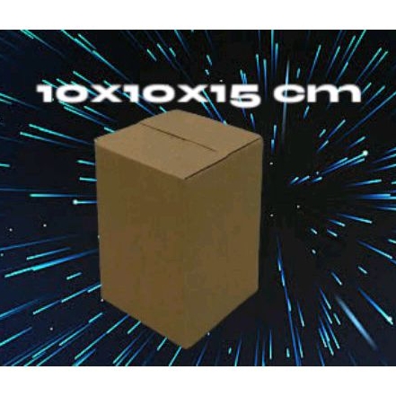 

Kardus packing 10x10x15 cm | die cut