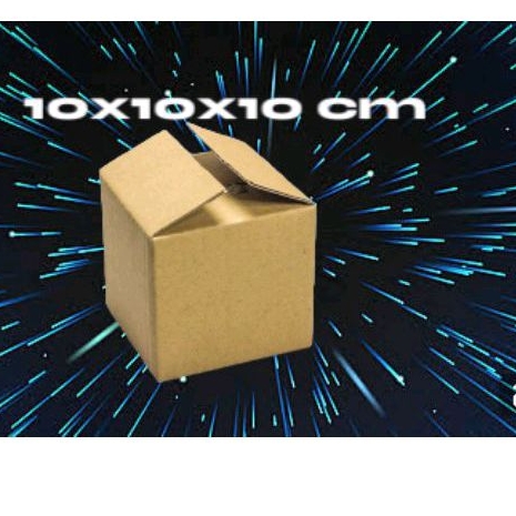 

Kardus packing 10x10x 10 cm | kardus luar polos | souvenir | die cut