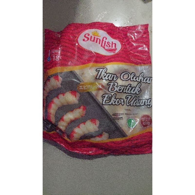 sunfish ekor udang