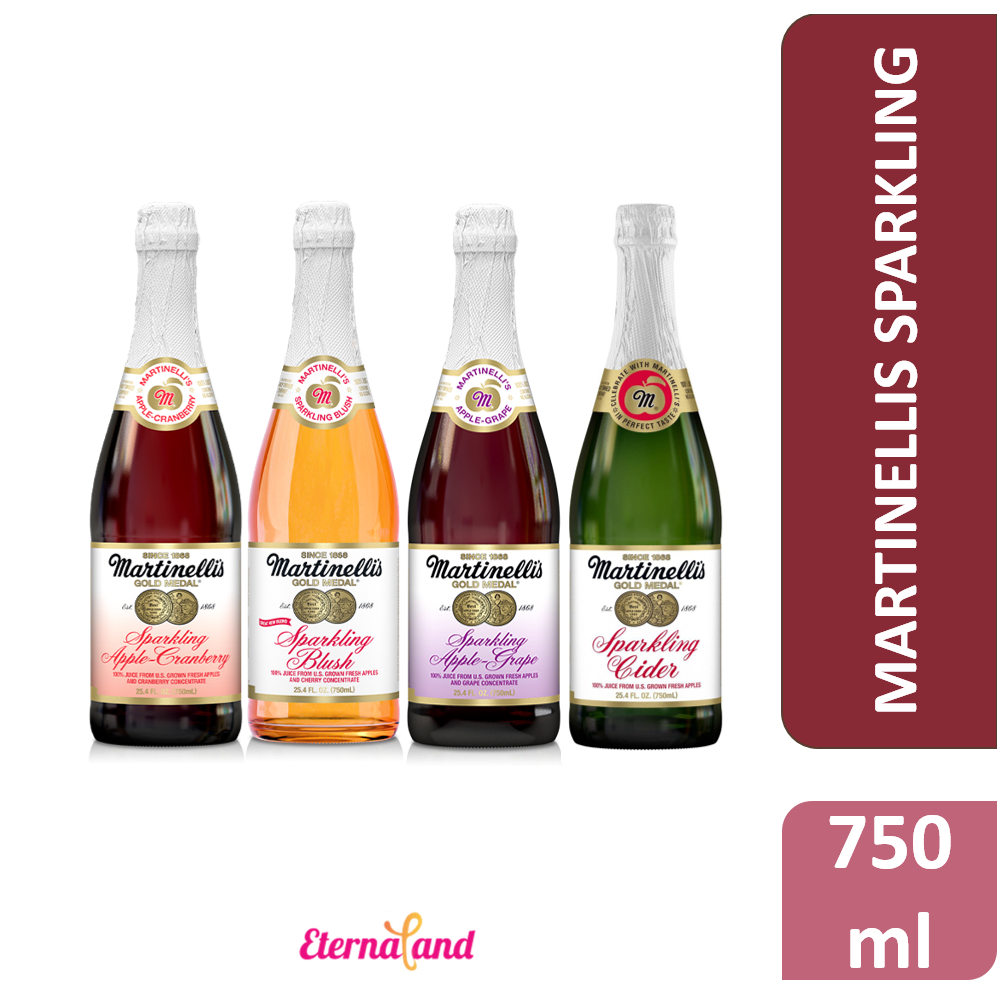 

Martinellis Sparkling 25.4 fl oz - minuman martinellis 750ml impor usa