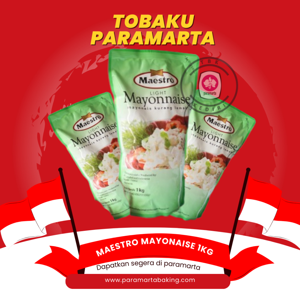 

MAYONNAISE MAESTRO 1 KG ORIGINAL MAYONNAISE