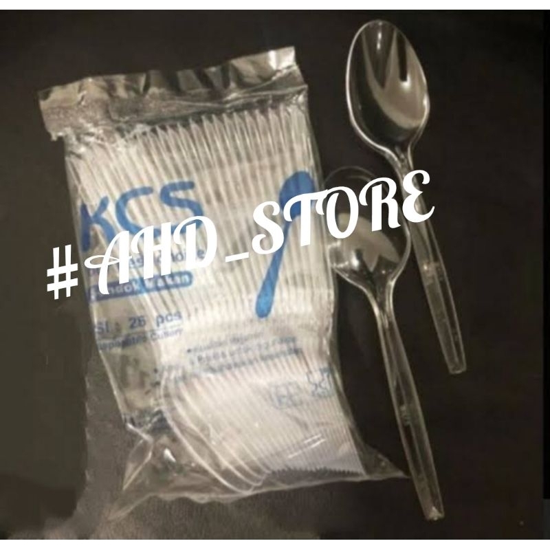 SENDOK MAKAN PANJANG KCS / Sendok BENING KCS (isi 25 pcs)