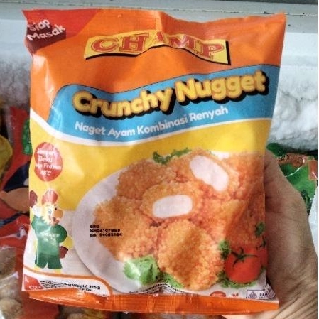 

Champ Nugget Crunchy 225gr (JATENG ONLY)