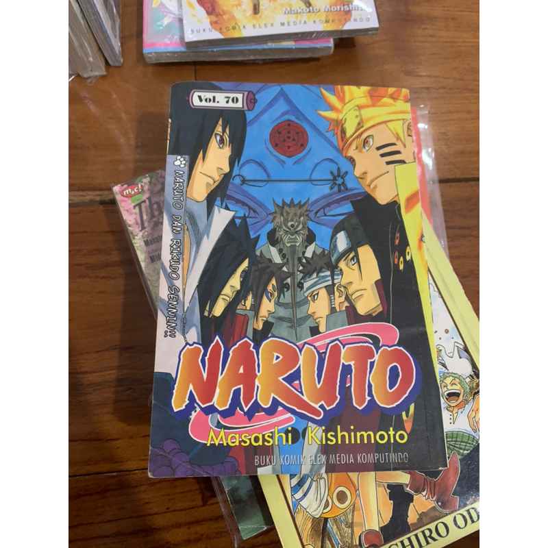 komik naruto vol 70 kolpri