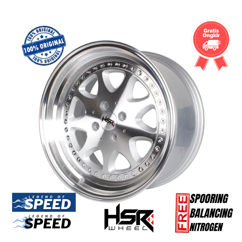 Velg Mobil HSR Ring 18 Celong BAVARIA (Mercy, Audi, Mini Cooper Dll)